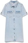 VERO MODA Vmjennie Ss Short Denim Dress Ga Noos