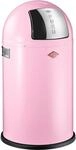Wesco Abfallsammler Pushboy Junior 22 Liter pink, 63 x 35 cm