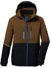killtec Jungen Skijacke/Funktionsjacke mit Kapuze und Schneefang KSW 388 BYS SKI