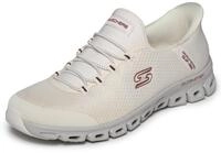 Skechers Damen Glide-Step Pro Hands Free Slip-ins Sneaker, Wei&szlig; = Wei&szlig;, 40 EU Weit