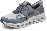 Skechers Glide-Step Pro Herren-Sneaker zum Reinschl&uuml;pfen, Grau/Anthrazit, 42.5 EU