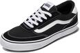 Vans Herren Brooklyn LS Turnschuhe Suede and Black and White 44 EU