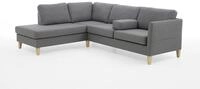 Atlantic Home Collection Ecksofa mit Ottomane Links