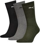 Puma Unisex Crew Socken, Gr&uuml;n, 35-38 EU