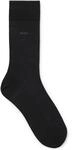 BOSS Herren George Uni Mc Herrensocken, New - Black1, 45-46 EU