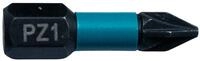 Makita B-63638 Impact Black Bit PZ1, 25 mm, 2 St&uuml;ck