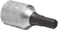 STAHLWILLE K 4 INHEX 1/4 ZOLL Schraubendreher-Einsatz 44 innen 6-kant silber 4...