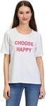 Betty Barclay Damen Basic Shirt mit Aufdruck 42, Patch White/Red