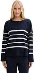 Tom Tailor T-Shirt mit Logo-Stickerei, Flawless Blue, S