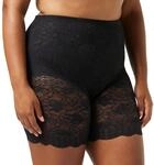 Sassa Damen Miederhose Taillenslip, per Pack Schwarz (schwarz 500), 48