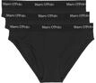 Marc OPolo Women's Essentials 3-Pack Briefs, Black, Extra Large