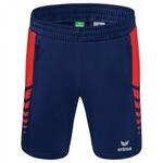 Erima Unisex Kinder Six Wings Kurze Short (1152214), New Navy/rot, 128