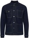 CASUAL FRIDAY CFJerslev raw denim jacket Herren Jeansjacke Denim &Uuml;bergangsjacke