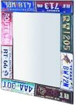 HAKU Spiegel Vintage, Metall - Ma&szlig;e: B 61 cm x H 81 cm x T 5 cm, Style:...