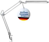 MAUL LED Schreibtischlampe MAULatlantic | LED Lampe mit Klemmfu&szlig; | Tageslichtlampe