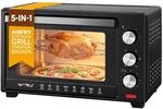 WOLTU Mini Backofen mit umluft, Pizzaofen 32 L, 1600 W, 100-230 &deg;C, 0-60 Min....