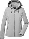 Killtec Damen Softshelljacke Softshell Jacke mit abzippbarer Kapuze Damen