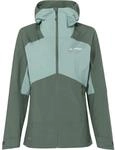 VAUDE Women's Simony 2,5L Jacket V, Leichte Damen Regenjacke, agave, 38