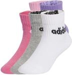adidas Unisex Kids Kids Linear Ankle Socken, 5 Paar
