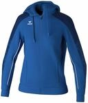 Erima Damen EVO STAR Trainingsjacke mit Kapuze (1032433), new royal/new navy, 36