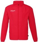 uhlsport Unisex Essential Allwetterjacke Poncho-Mantel, Rot, 152 EU