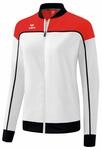 Erima Damen CHANGE by funktionelle Pr&auml;sentationsjacke (1012315), wei&szlig;/rot/schwarz,
