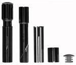 Humpert Vorbauerh&ouml;hung Gewinde/Ahead 1 + 1 1/8 Alu schwarz
