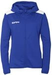 Kempa Damen Emotion 27 Kapuzenjacke Sport-Jacke, Royal/wei&szlig;, M EU