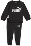 PUMA Unisex Baby MINICATS ESS Crew Set FL INF Gestrickte Anz&uuml;ge, PUMA Black, 80