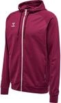 hummel Unisex Hooded Sweatshirt, Baumwollmischung, Grape Wine, XL