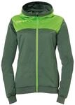 Kempa Damen Kapuzenjacke Emotion 2.0 Kapuzenjacke, Dragon gr&uuml;n/Hope Gr&uuml;n, XXL,