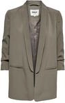 ONLY Women's ONLELLY 3/4 Life TLR NOOS Blazer, Walnut,34