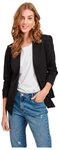 Vila Damen Viher New Blazer-noos Blazer,Black,L