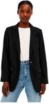 Object Damen Objsigrid L/S Noos L ssiger Business Blazer, Schwarz, 42 EU