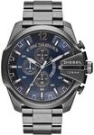 Diesel Herrenuhr Mega Chief, Chronographenwerk, 51 mm GunmetalEdelstahlgehäuse mit Diesel Herrenuhr Mega Chief, Chronographenwerk, 51 mm GunmetalEdelstahlgehäuse mit