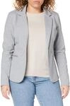 ICHI IHKATE BL Damen Blazer Kurzblazer Jacke Ein-Knopf-Blazer mit Stretch und