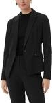 Comma Taillierter Blazer aus Viskosemix