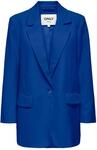 ONLY Damen Oversized Langarm Blazer Eleganter Basic Cardigan Business Jacke Mantel
