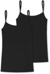 Uncover by Schiesser - Damen Cotton - Spaghetti Top - 2er Pack