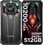 DOOGEE S119 Outdoor Mobile Phone【2026】 1,32-Zoll-Display auf der R&uuml;ckseite, 24GB