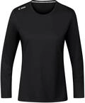 JAKO Damen Longsleeve Run 2.0, Schwarz, 40