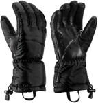 LEKI Glace 3D Primaloft Gold isolierte wasserdichte Handschuhe f&uuml;r Skifahren,