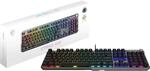 MSI Strike 600 Silent FR Gaming-Tastatur, leise &ndash; Kailh Midnight Pro Silent