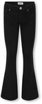 ONLY M&auml;dchen Kogroyal Life Reg Flared Pim600 Noos Bootcut-Jeans, Black Denim, 152 EU