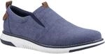Hush Puppies Herren Benny Slip On Summer, Navy, 44.5 EU