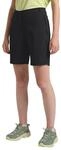Jack Wolfskin Damen Hikeout Wander-Shorts, Schwarz, 42 EU