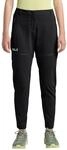 Jack Wolfskin Damen Hikeout Zip Off Pants Wanderhose, Schwarz, 34 EU