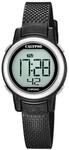 Calypso Damen Digitaluhr Kautschuk Schwarz - Hochwertiges Glas - Wasserdicht 10 ATM -
