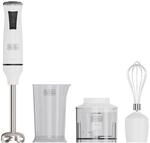BLACK+DECKER - Stabmixer + 750 W | 20 Stufen + Turbo | Edelstahlklingen 