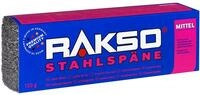 RAKSO Stahlsp&auml;ne mittel - 150g, 1 Banderole, Entfernung von Beizschlamm, Reinigung